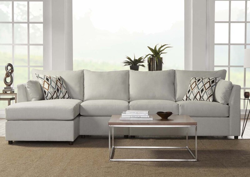 13550 ARMLESS LOVESEAT Robin Eggshell 13550ALS02