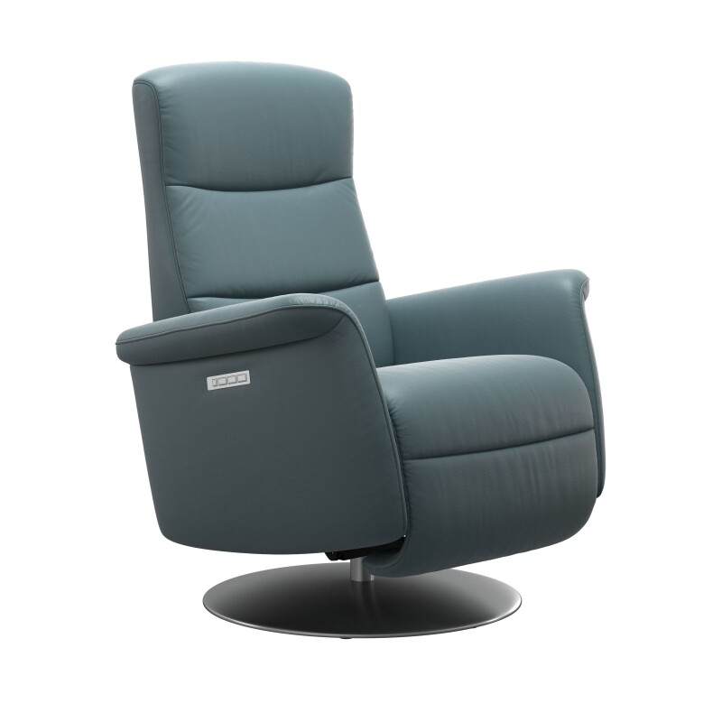 Stressless® Mike (M) Power with Moon steel base 1380718094729046900