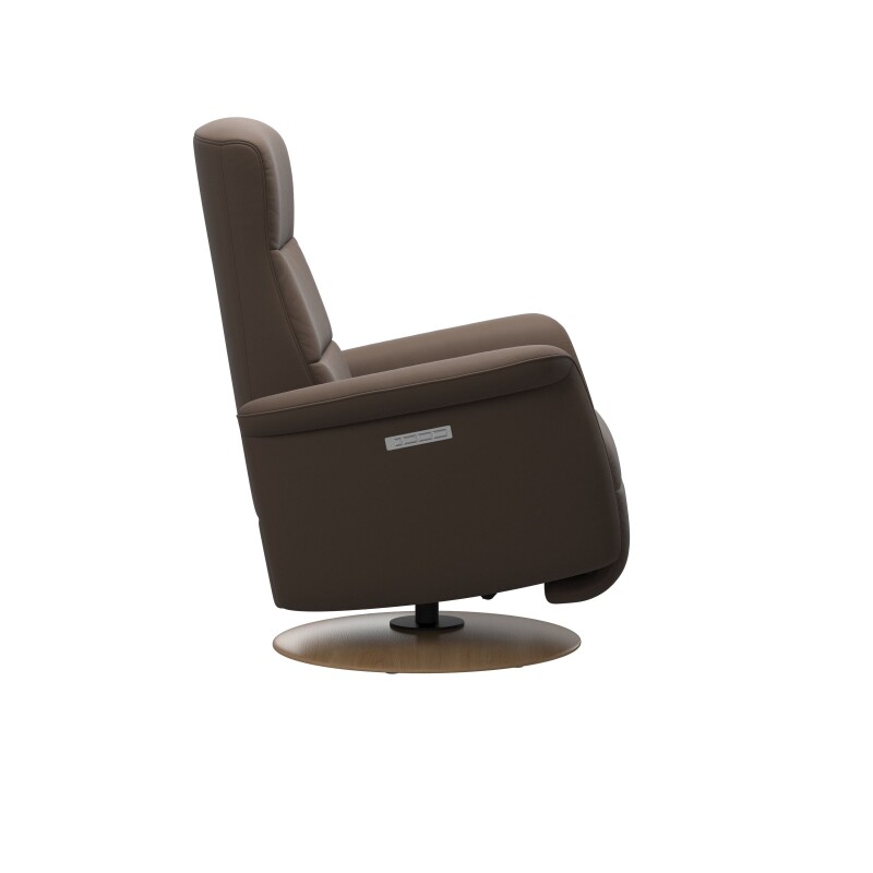 Stressless® Mike (M) Power with Moon wood base 1380720094339004901