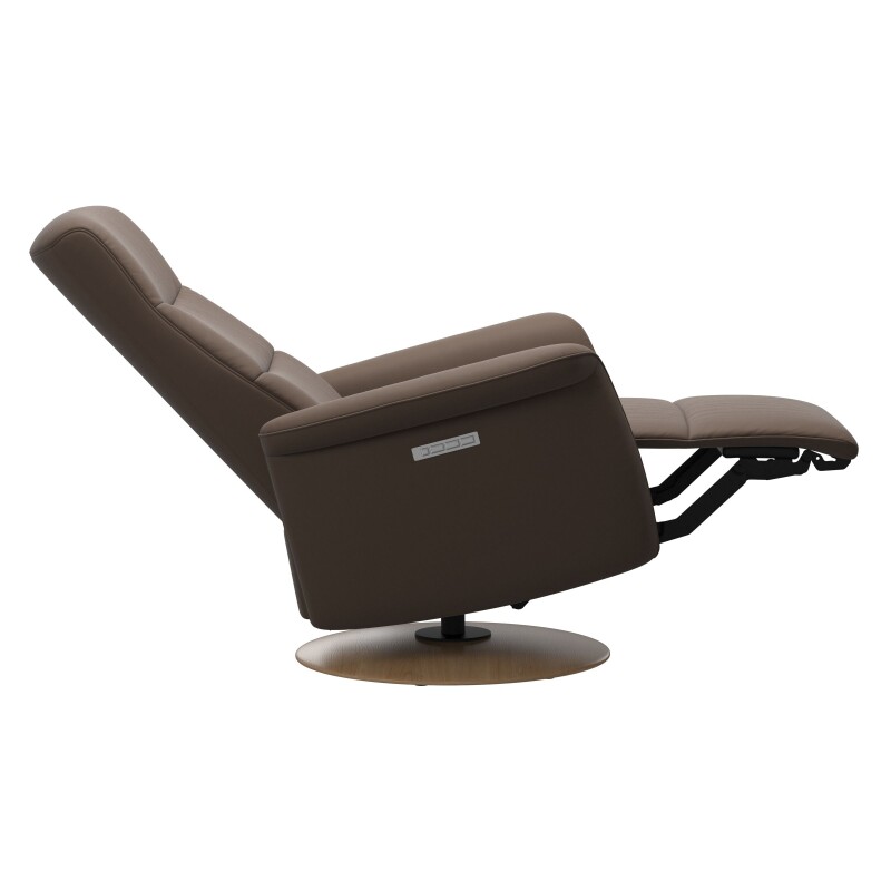 Stressless® Mike (M) Power with Moon wood base 1380720094339004901