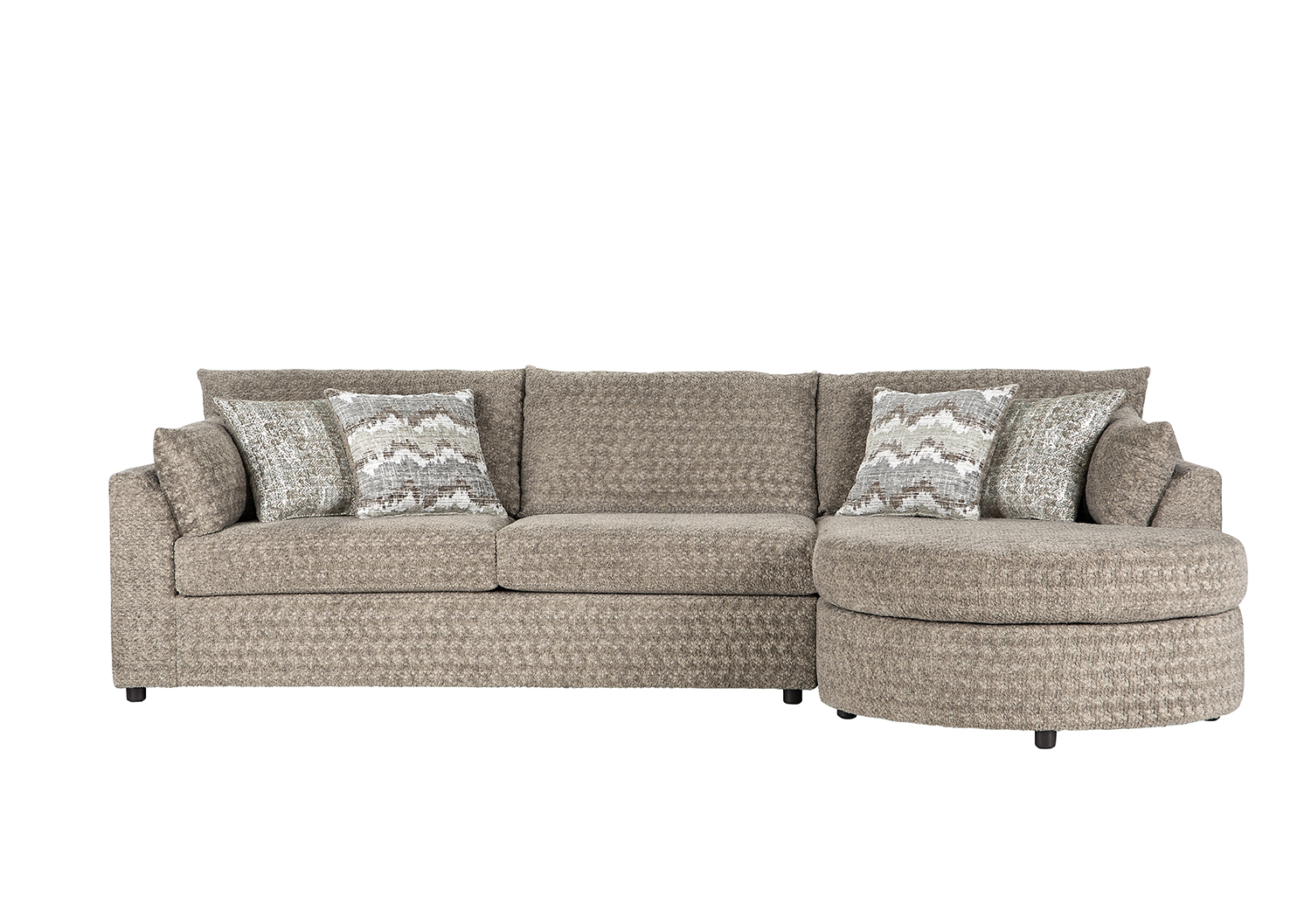 13900SEC L/F Sofa Plunge Toffee 13900LFS01