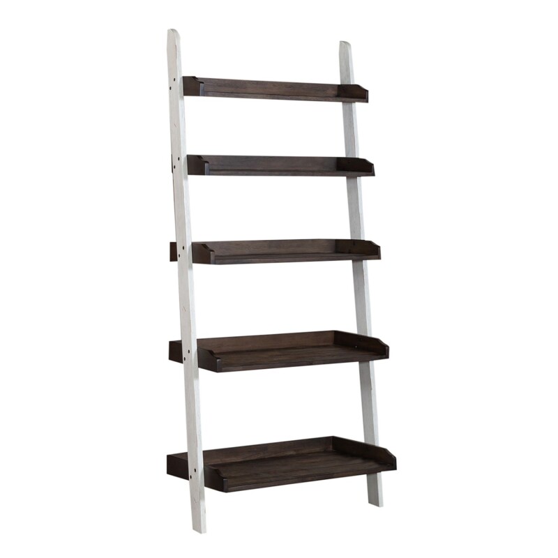 Farmhouse Leaning Bookcase 139WHBK202