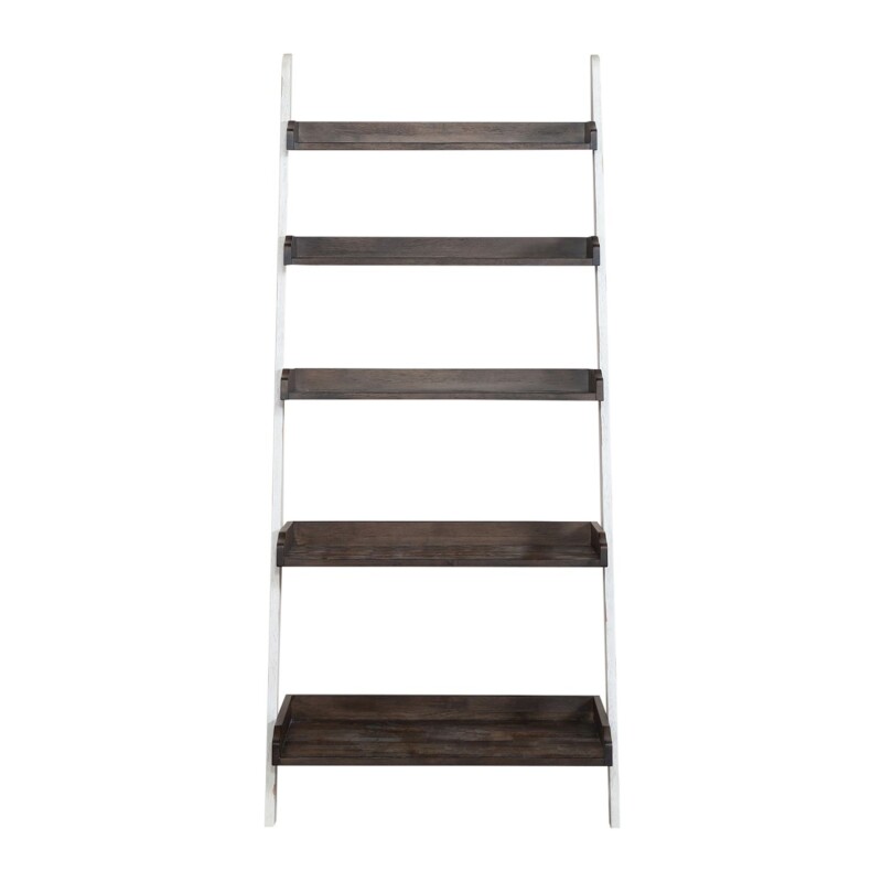 Farmhouse Leaning Bookcase 139WHBK202