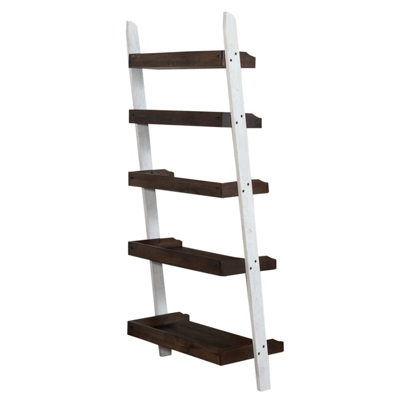 Farmhouse Leaning Bookcase 139WHBK202