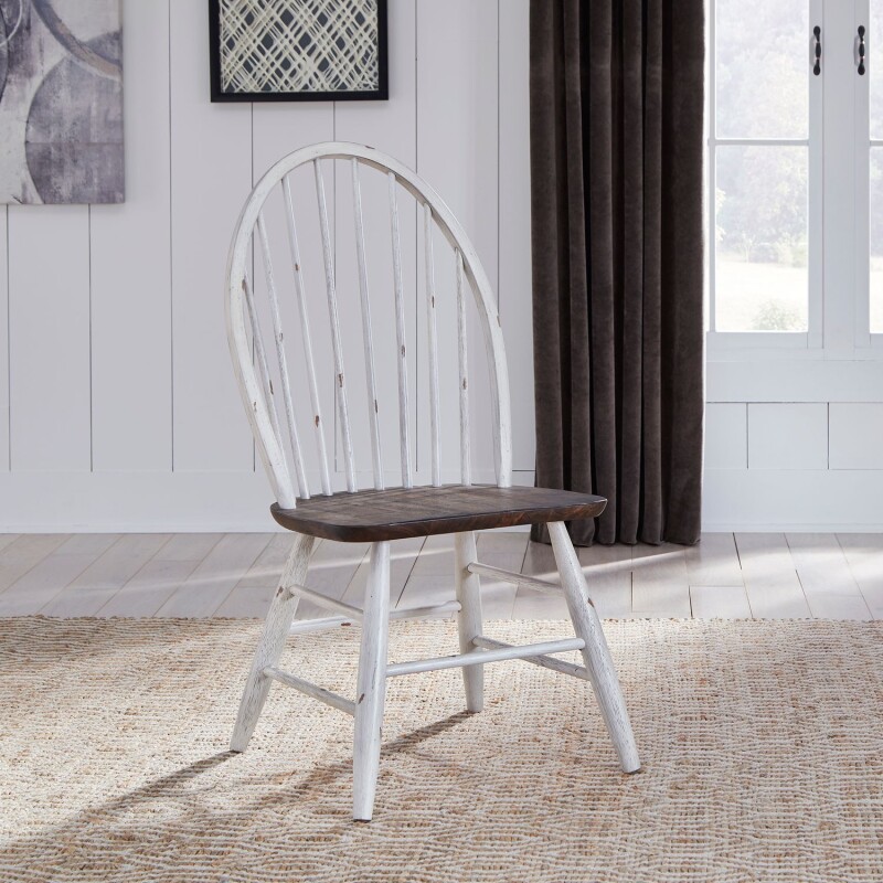 Farmhouse Windsor Back Side Chair 139WHC1000S