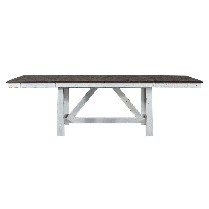 Farmhouse Trestle Table 139WHT4002