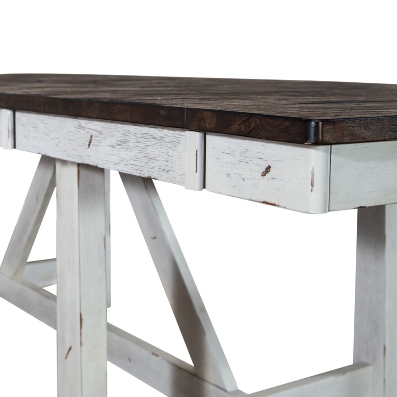 Farmhouse Trestle Table 139WHT4002