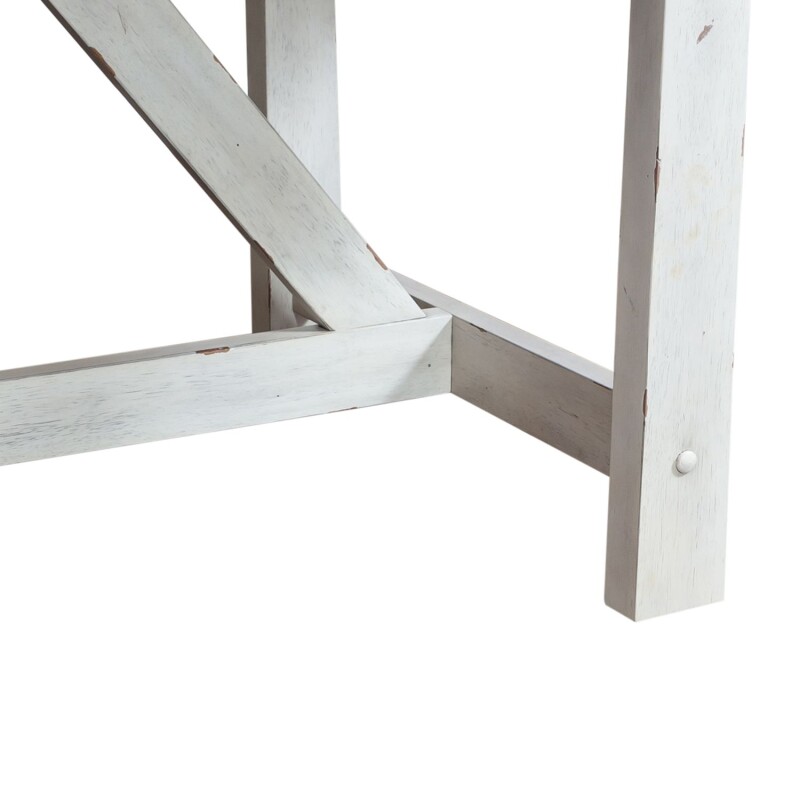 Farmhouse Fixed Top Trestle Table 139WHT4078