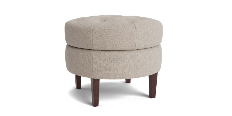 Delway Round Ottoman 14002525T22