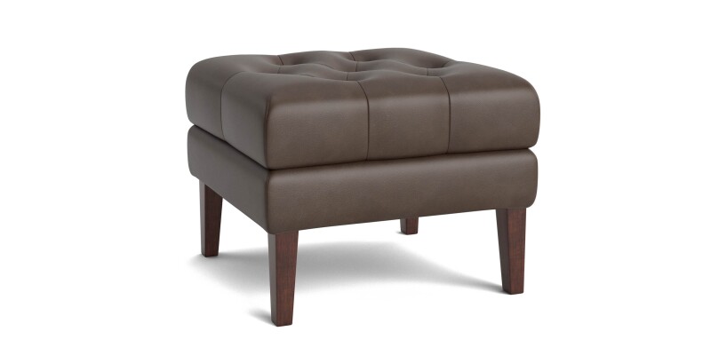 Danbury Leather Ottoman 14042525TL60