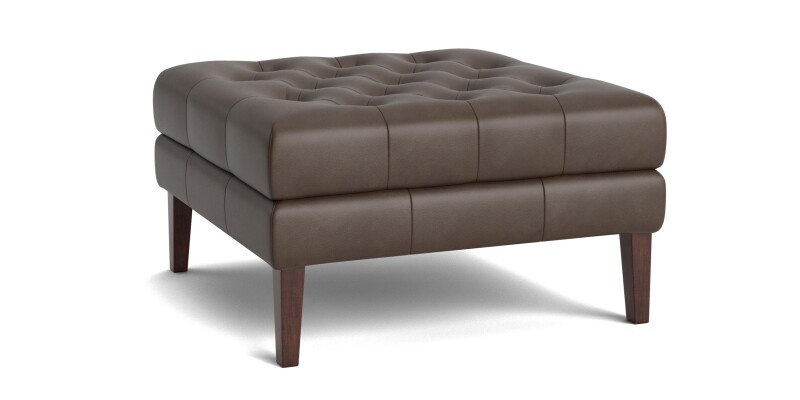 Danbury Leather Ottoman 14043535TL57