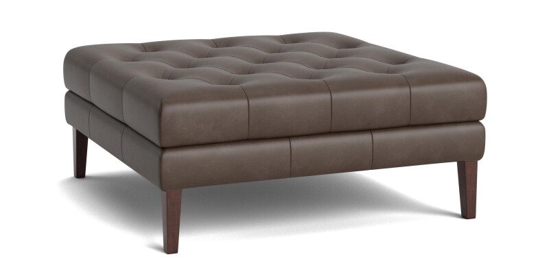 Danbury Leather Ottoman 14044545TL54