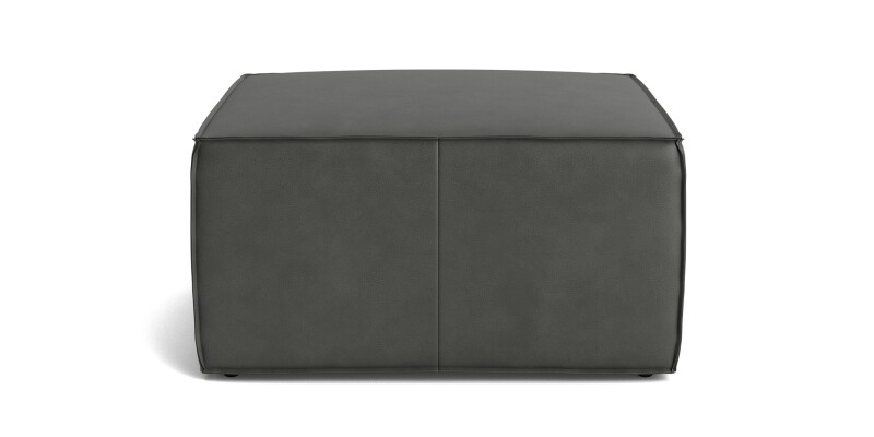 Rhonda Square Leather Ottoman 14083232L53