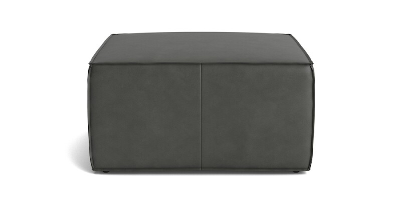 Rhonda Square Leather Ottoman 14083232L54