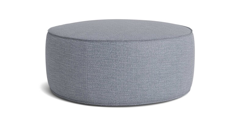 Rhonda Round Ottoman 140840R32