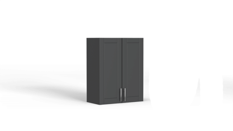 24″ Above Counter Wall Mount 2 Door Cabinet 14115