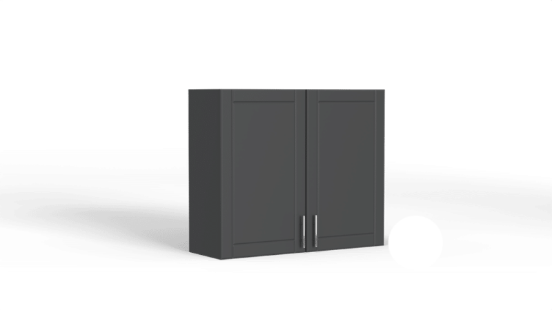 36″ Above Counter Wall Mount 2 Door Cabinet 14118