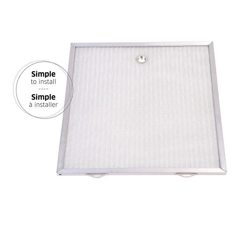 Broan-NuTone Genuine Replacement Aluminum Filter for 30" Range Hoods, 13-13/16" x 14-1/16", Fits Select Models (2-Pack) 14131