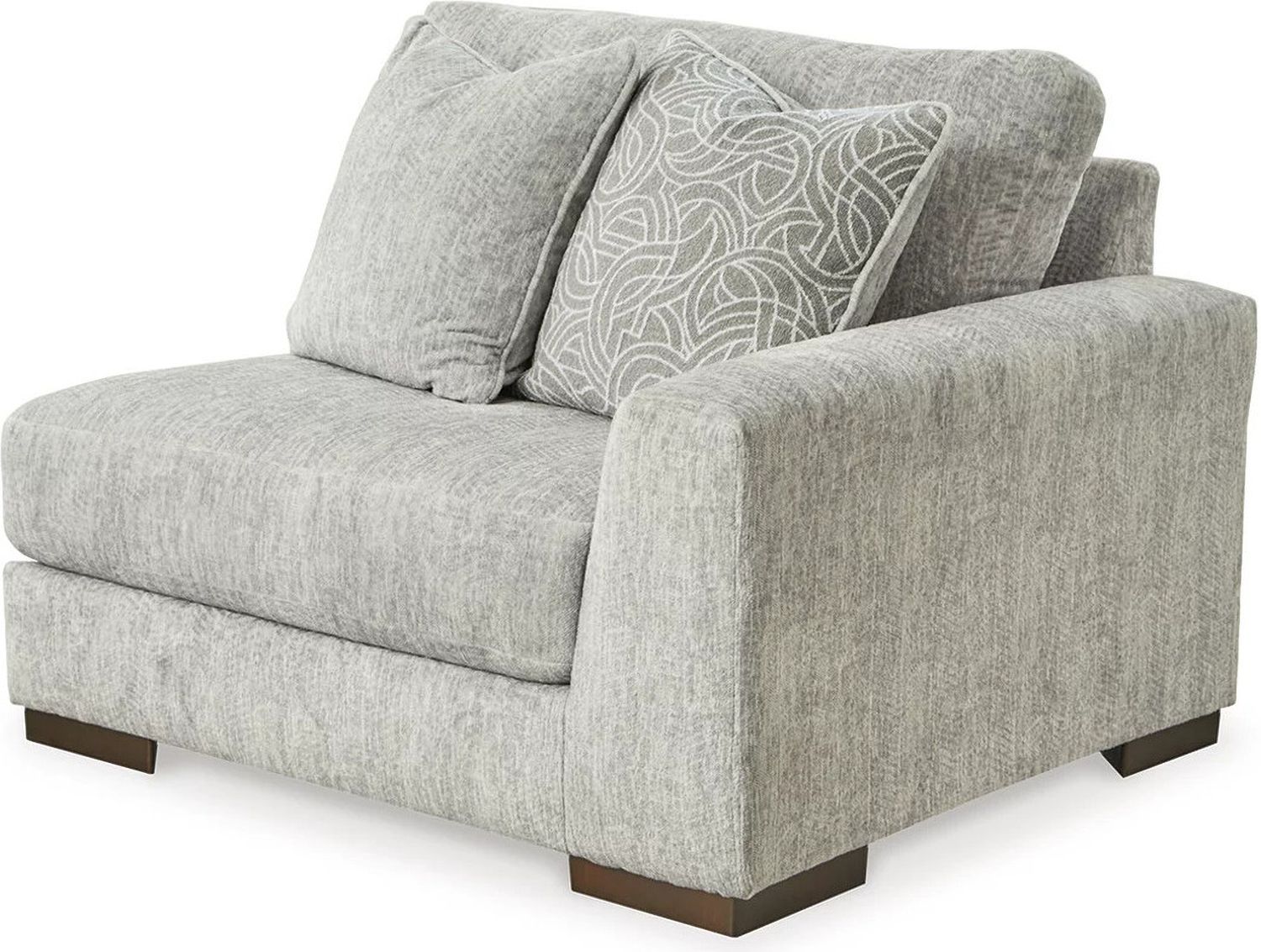 Regent Park 4-Piece Modular Sectional In Pewter 14404S2