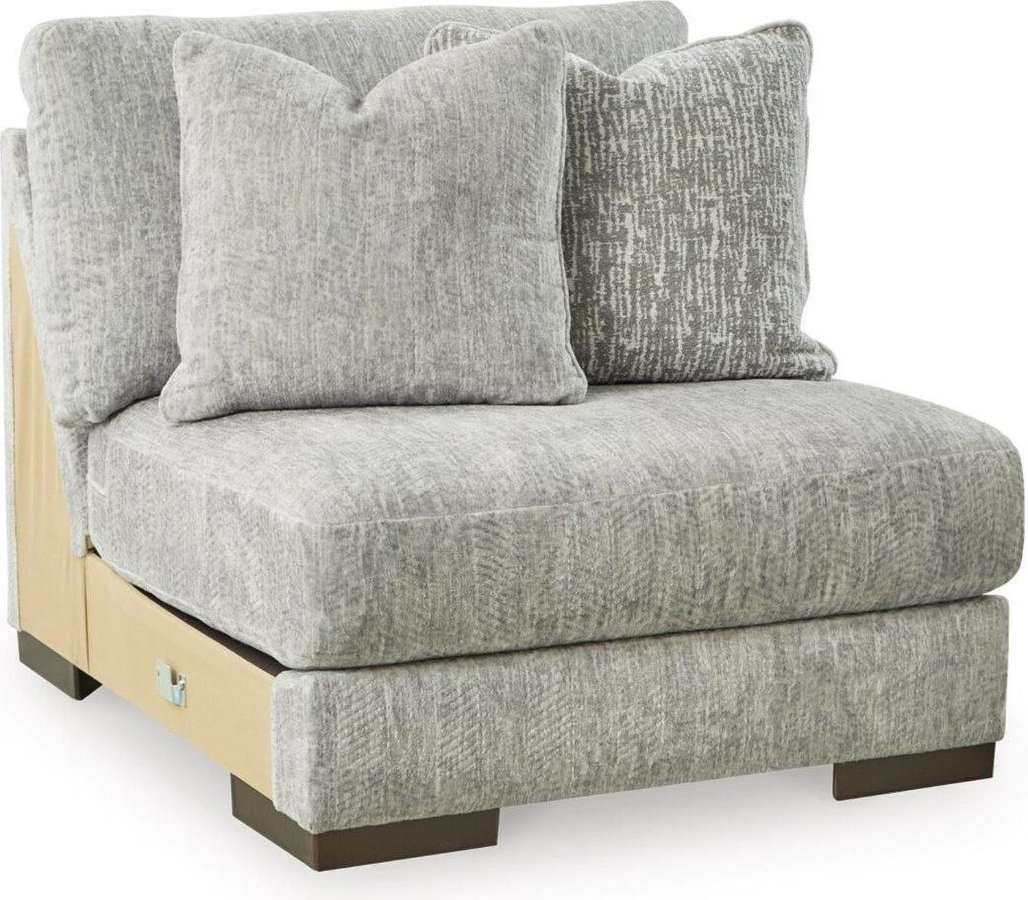 Regent Park 6-Piece Sectional In Pewter 14404S7