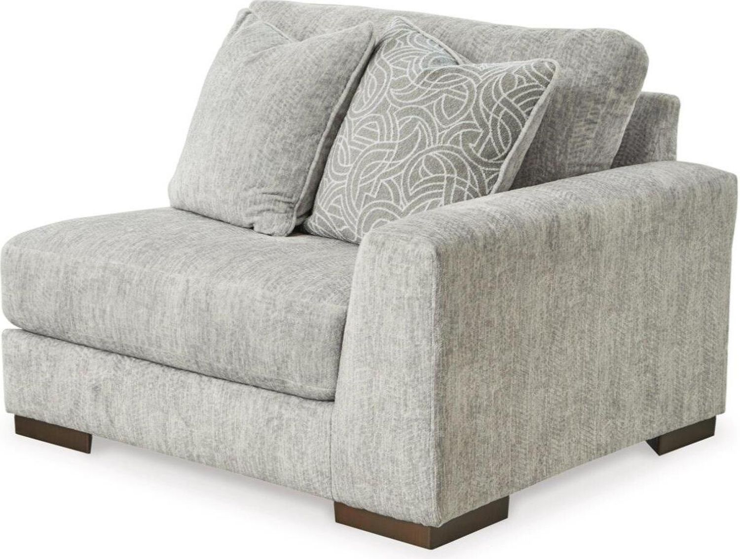 Regent Park 6-Piece Sectional In Pewter 14404S7