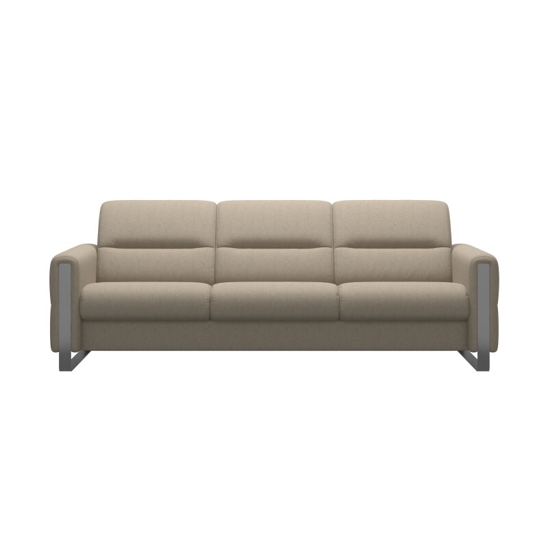 Stressless® Fiona Steel 3 seater 144503057981909002740