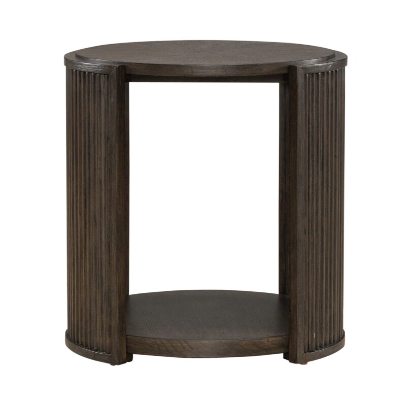 City View Round End Table 145OT1020