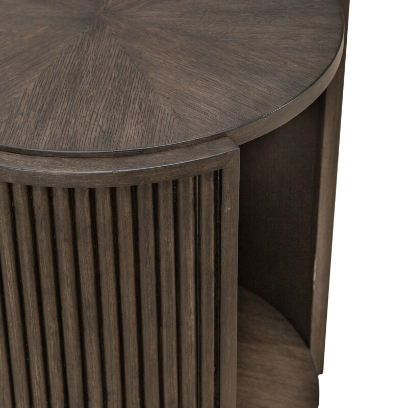 City View Round End Table 145OT1020