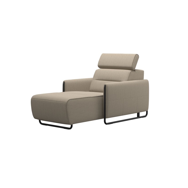 Stressless® Emily Steel Long Seat (M) with arms 146920057981451