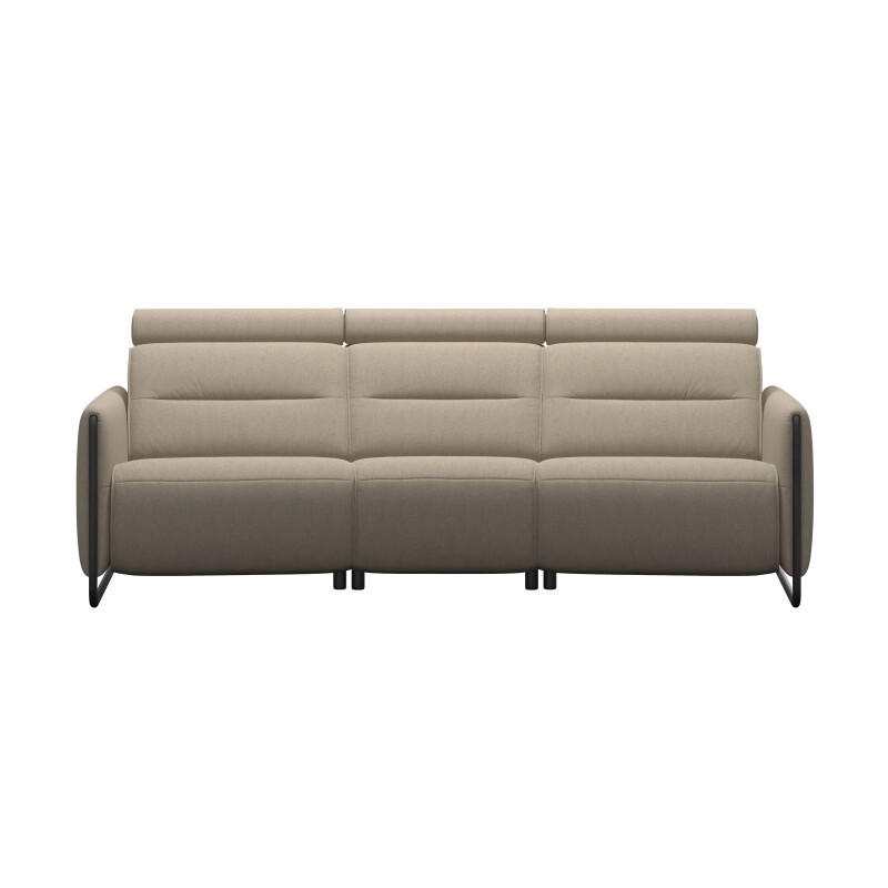 Stressless® Emily Steel 1 seater + Angled module + 1 seater (with 2 Power seats) 146940957981451