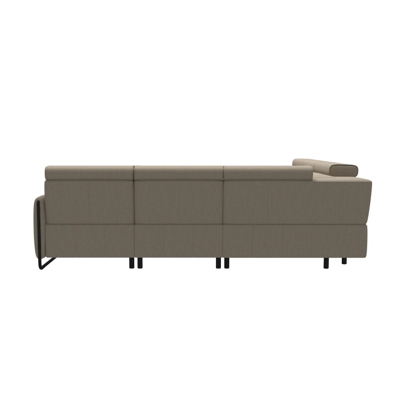 Stressless® Emily Steel 2 seater + Corner + 2 seater (with 2 Power seats) 146945857981451