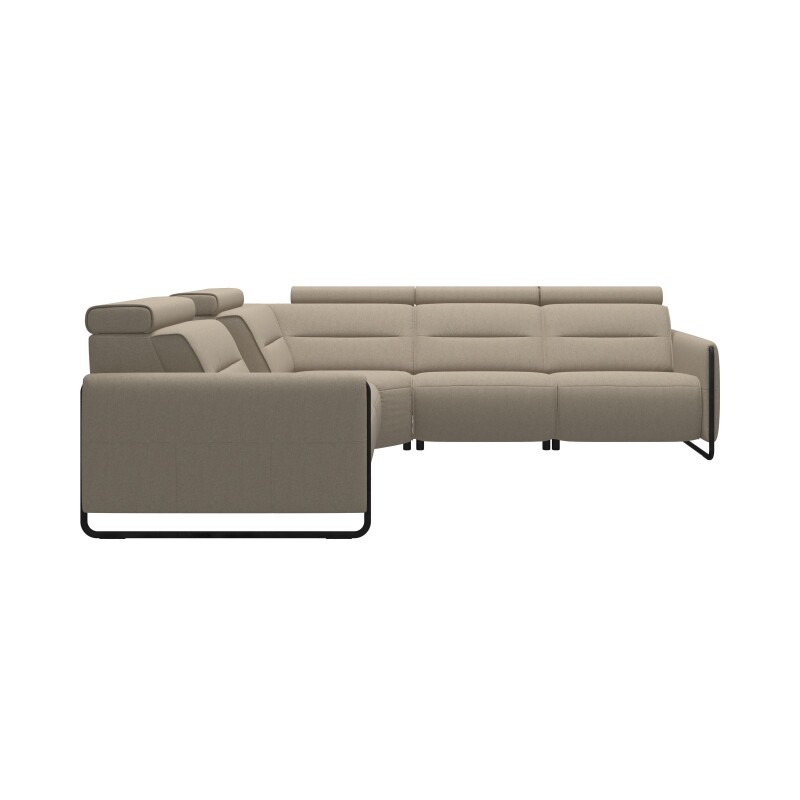 Stressless® Emily Steel 1 seater + Center + Corner + 2 seater (with 2 Power seats) 146946157981451
