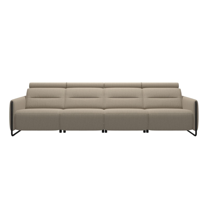 Stressless® Emily Steel 4 seater (with 2 Power seats) 146986857981451