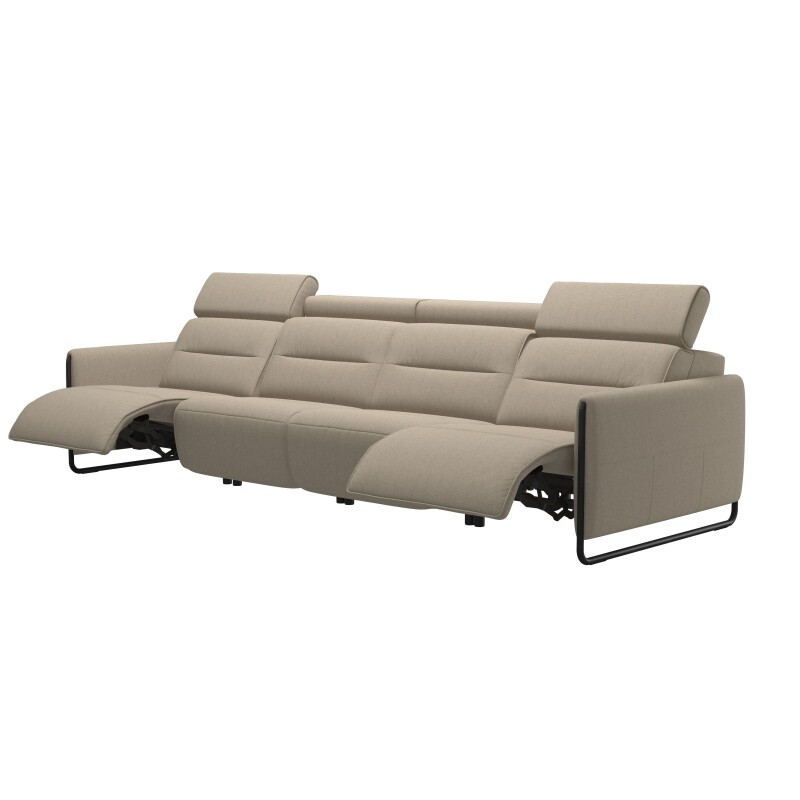 Stressless® Emily Steel 4 seater (with 2 Power seats) 146986857981451
