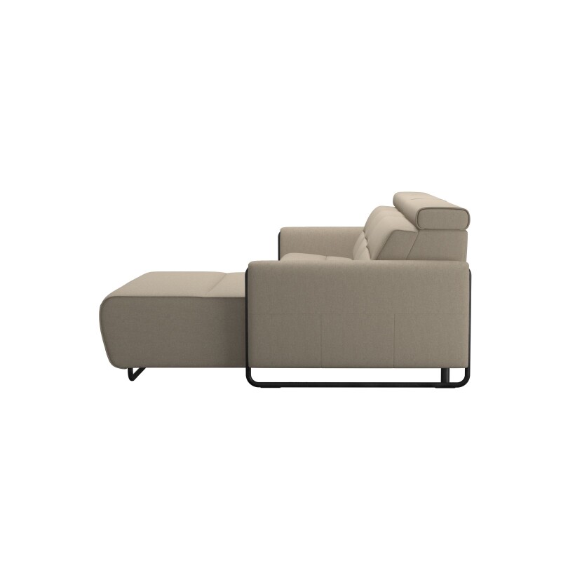 Stressless® Emily Steel 2 seater + Long Seat (L) (with 1 Power seat) 146989757981451