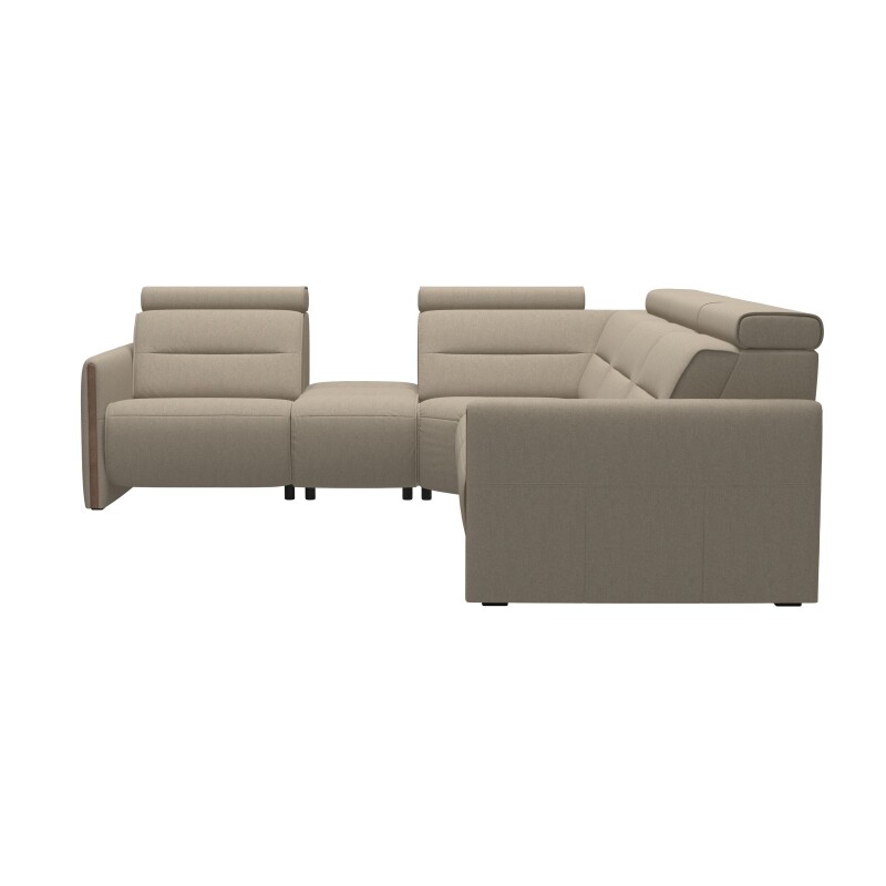 Stressless® Emily Wood 1 seater + Center + Corner + 2 seater (with 2 Power seats) 147046157981061