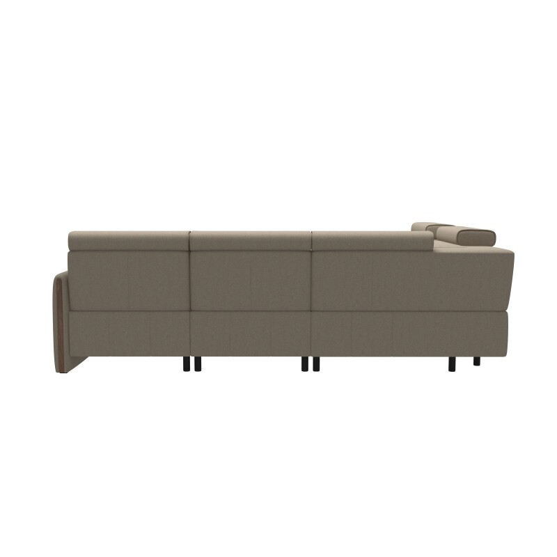 Stressless® Emily Wood 1 seater + Center + Corner + 2 seater (with 2 Power seats) 147046157981061