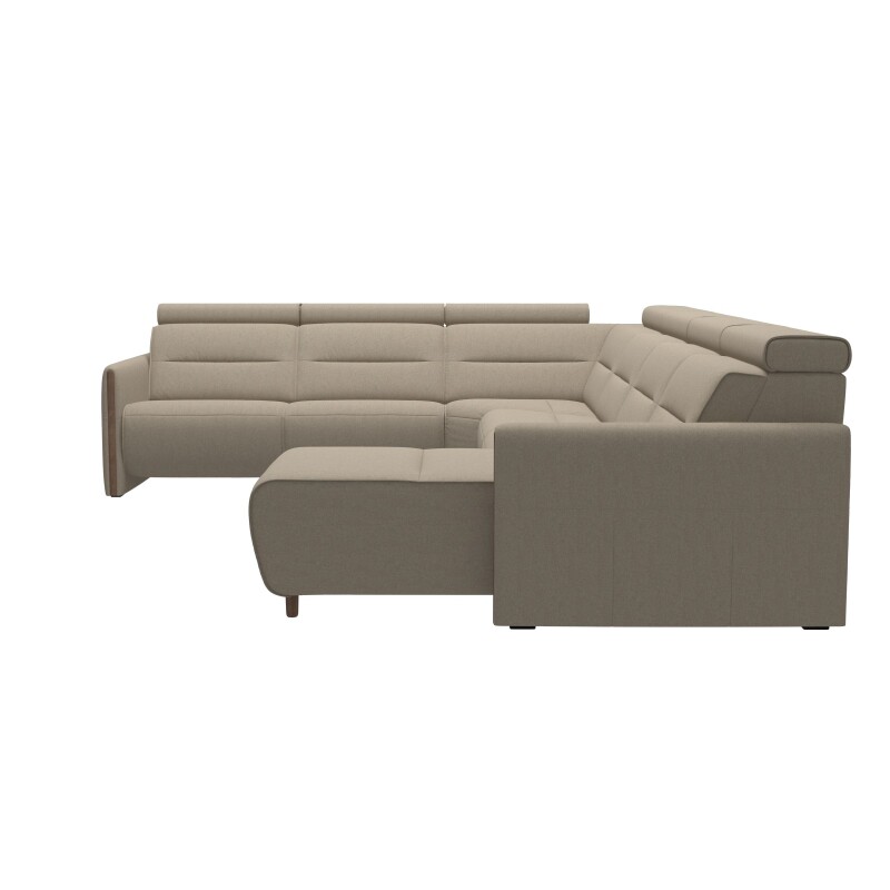 Stressless® Emily Wood 2 seater + Corner + 2 seater + Long Seat (M) (with 1 Power seat) 147046457981061