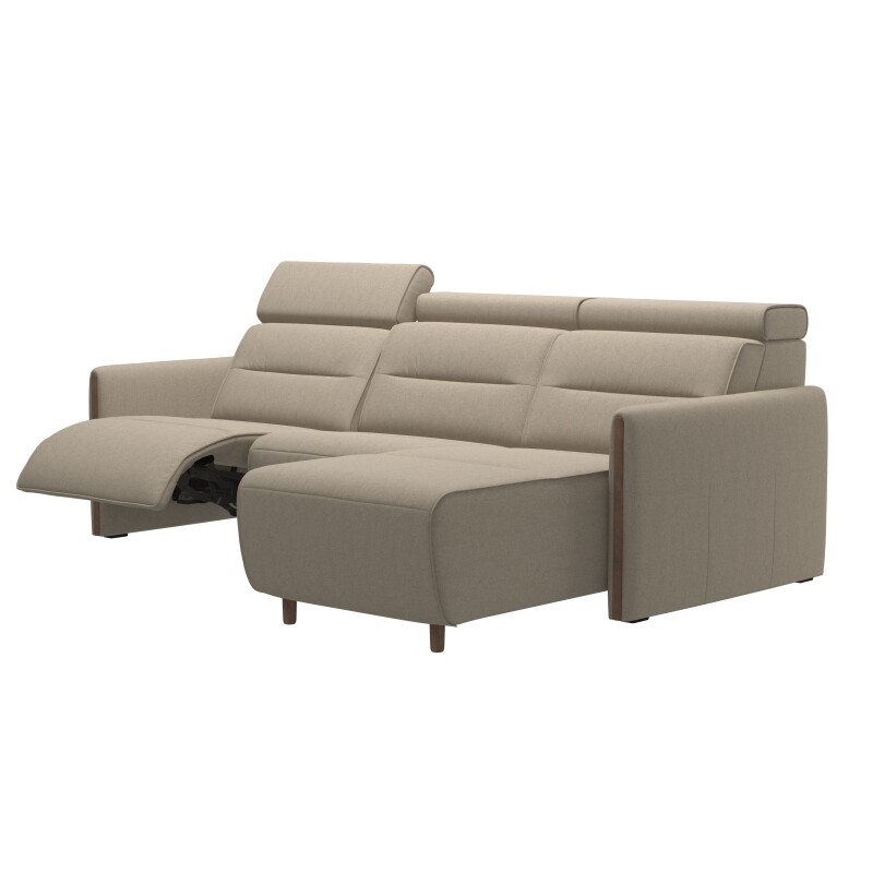 Stressless® Emily Wood 2 seater + Long Seat (M) (with 1 Power seat) 147086557981061