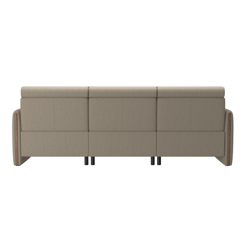 Stressless® Emily Wood 2 seater + Long Seat (M) (with 1 Power seat) 147086557981061