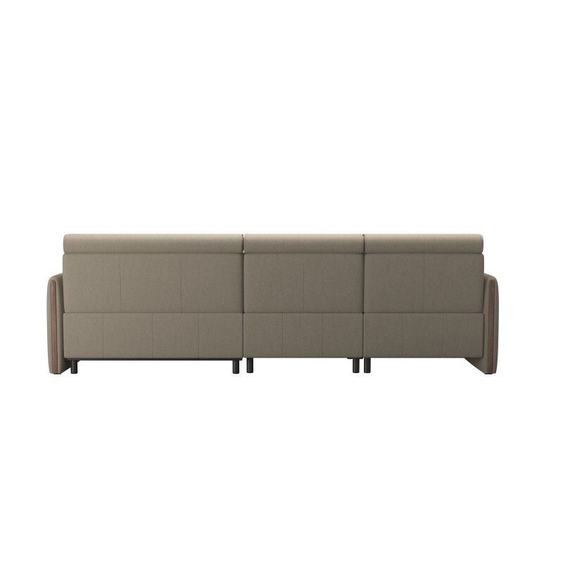 Stressless® Emily Wood 2 seater + Long Seat (L) (with 1 Power seat) 147089757981061