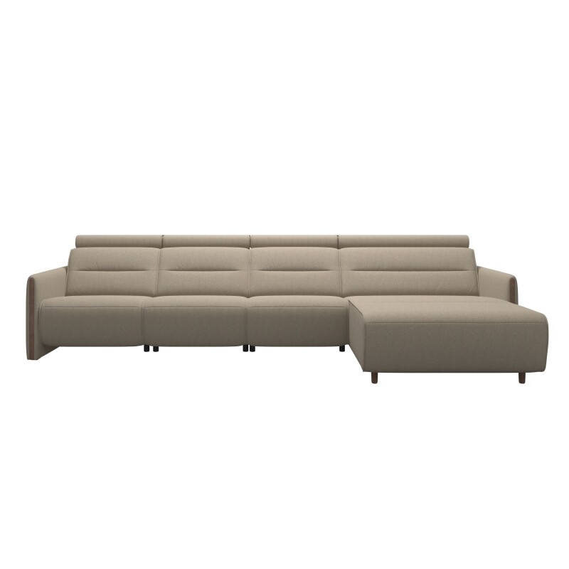 Stressless® Emily Wood 3 seater + Long Seat (L) (with 1 Power seat) 147089957981061