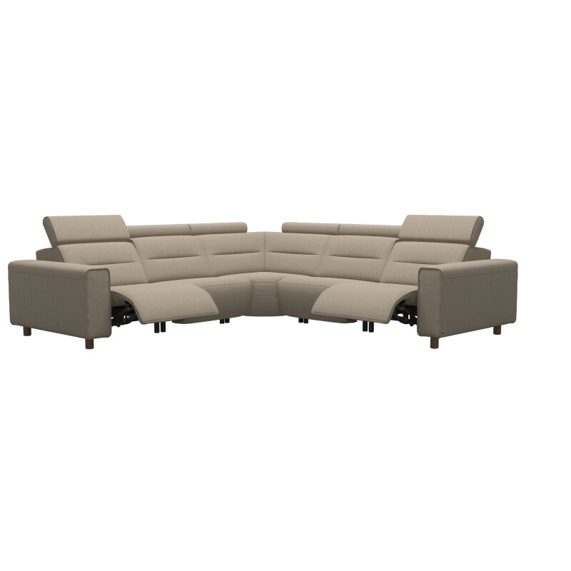 Stressless® Emily Wide arm 2 seater + Corner + 2 seater (with 2 Power seats) 147145857981061