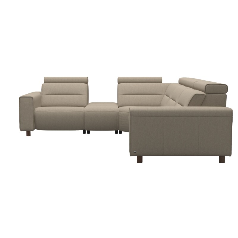 Stressless® Emily Wide arm 1 seater + Center + Corner + 2 seater (with 2 Power seats) 147146157981061