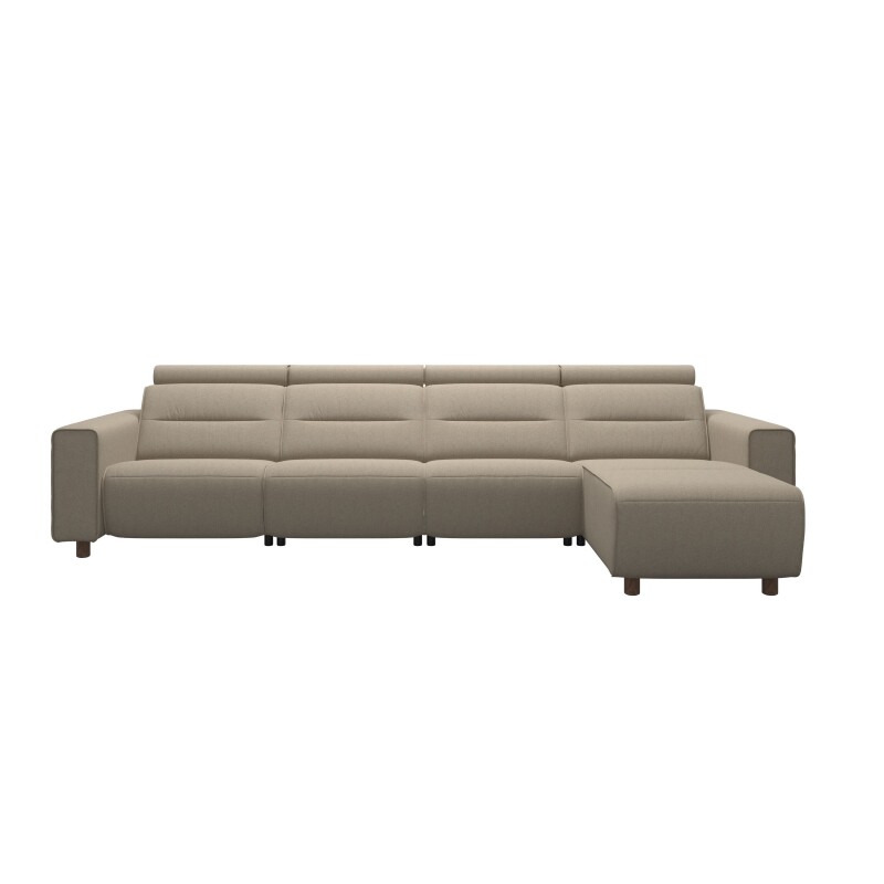 Stressless® Emily Wide arm 3 seater + Long Seat (M) (with 1 Power seat) 147186657981061