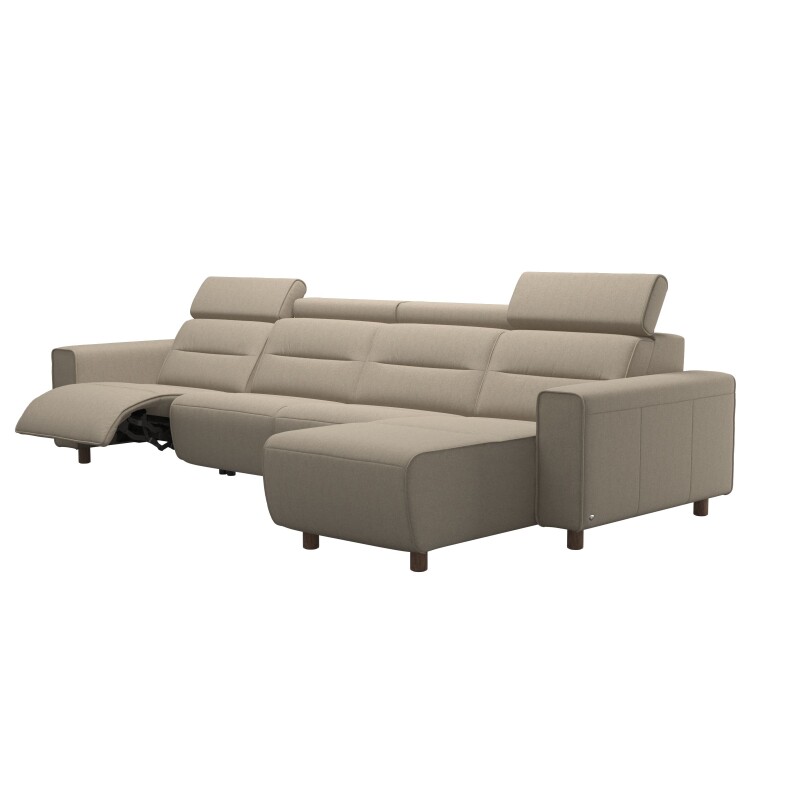 Stressless® Emily Wide arm 3 seater + Long Seat (M) (with 1 Power seat) 147186657981061