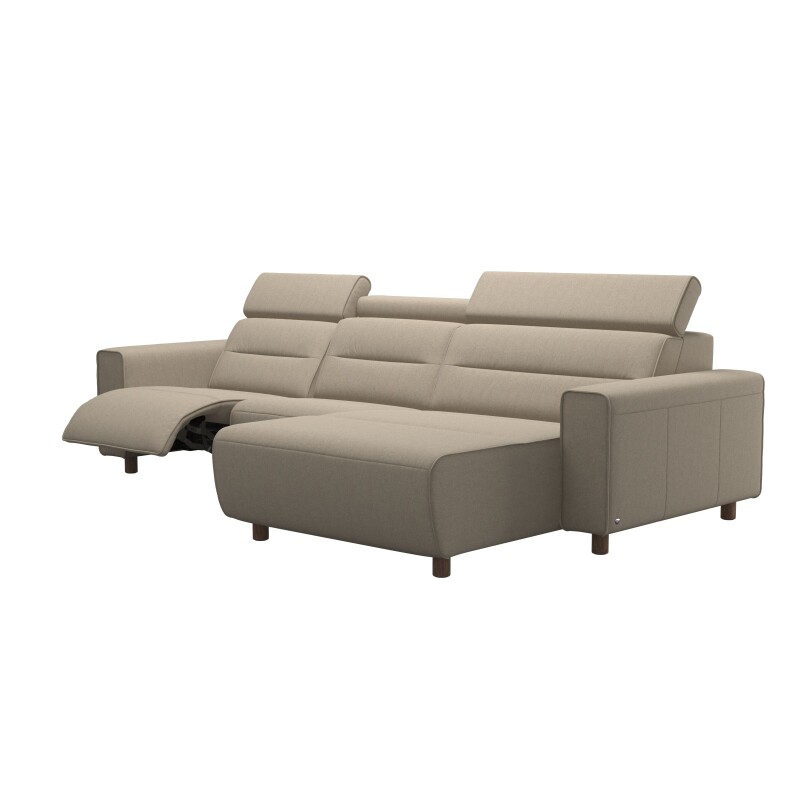 Stressless® Emily Wide arm 2 seater + Long Seat (L) (with 1 Power seat) 147189757981061