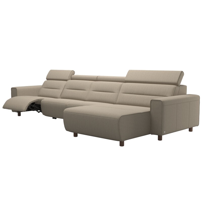 Stressless® Emily Wide arm 3 seater + Long Seat (L) (with 1 Power seat) 147189957981061