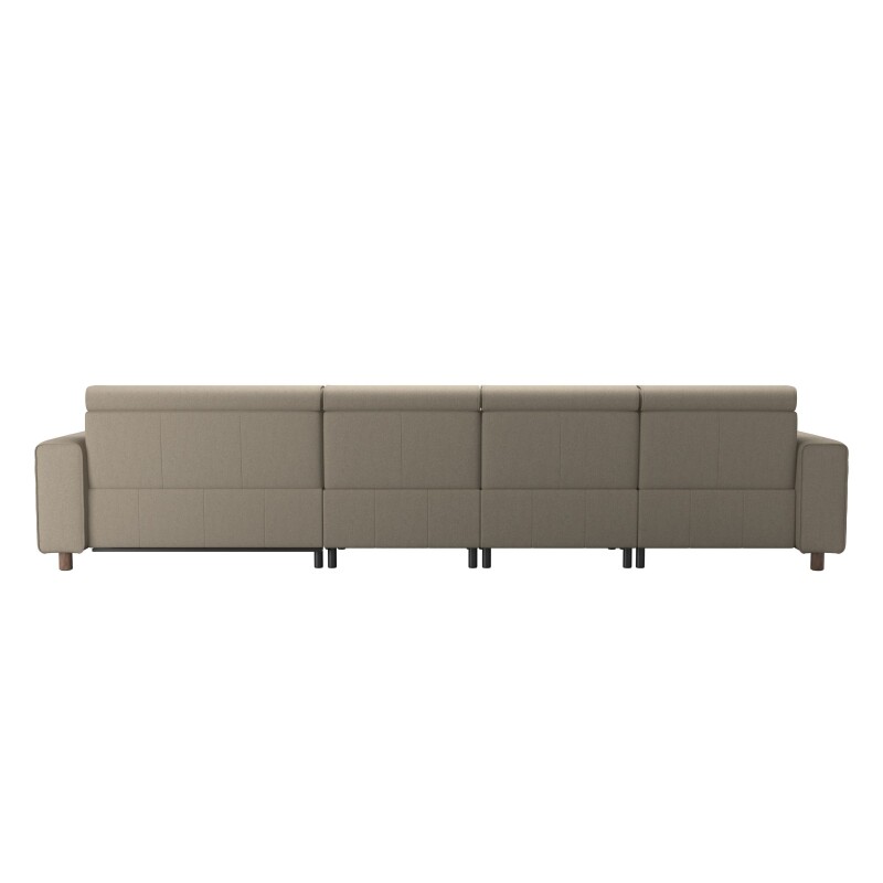 Stressless® Emily Wide arm 3 seater + Long Seat (L) (with 1 Power seat) 147189957981061