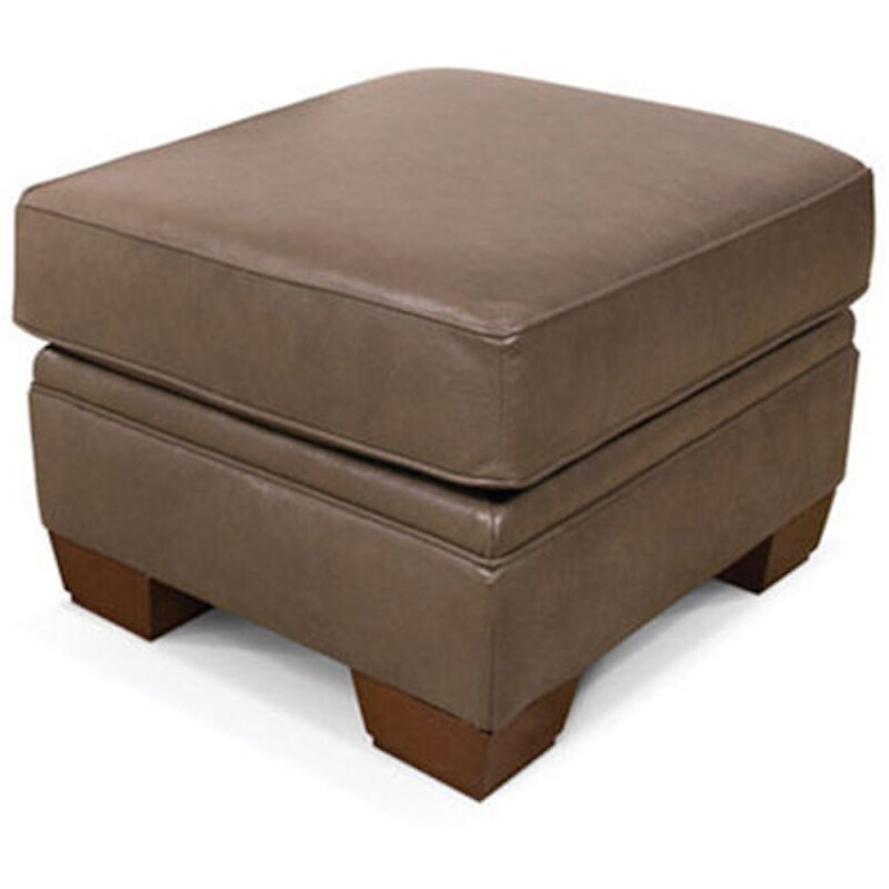 Monroe Leather Ottoman 147SLSR